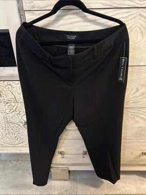 Zac & Rachel Black Petite Slim Dress Pants